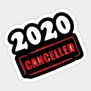 2020 canceled Sticker